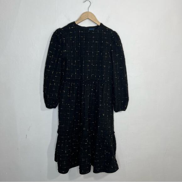 To-La-Roo Boutique Girls Black Gold Dress Size 18 - Picture 1 of 13
